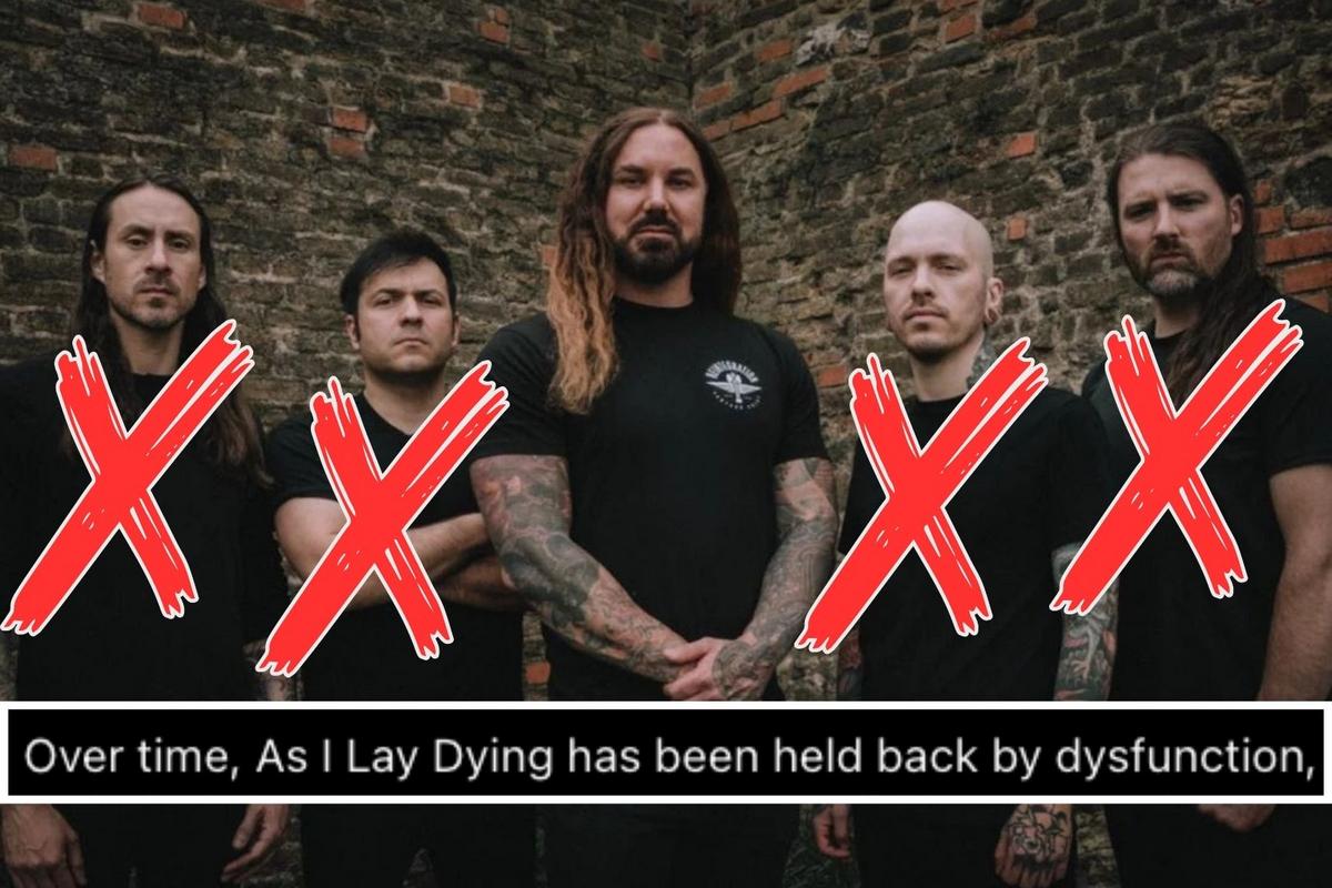 As I Lay Dying band picture.